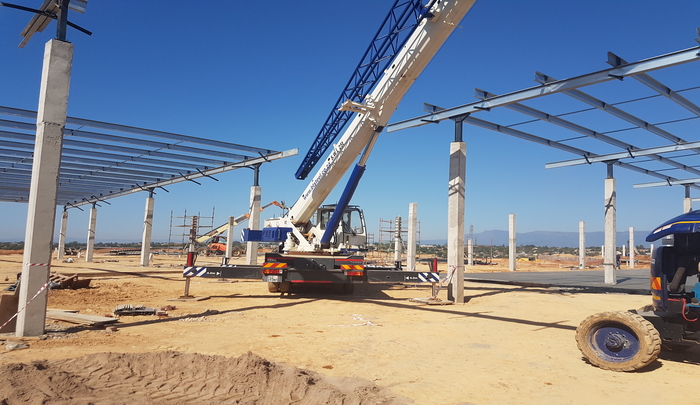 Acornhoek Mall Structure Construction