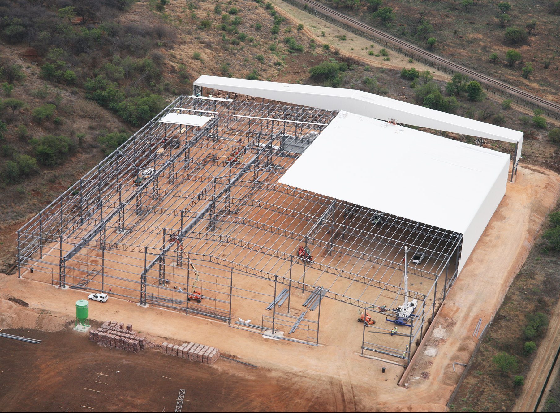 Rosslyn plant Steel Structure Construction